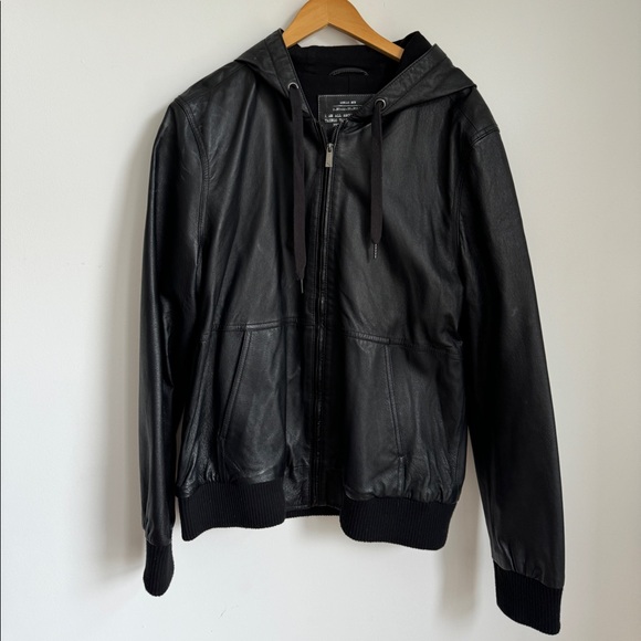 Men's Classic Iconic Racer Jacket - black attack! - Picture 1 of 6
